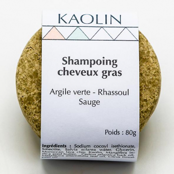 Shampoing Solide cheveux gras