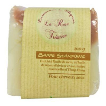 Barre Shampoing Cheveux secs - 100g 