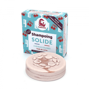 Shampoing Solide Cuir Chevelu Sensible - Poudre de Pivoine - 70ml - LAMAZUNA