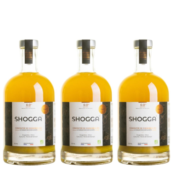 SHOGGA Pack 3 bouteilles : 3×700 ml