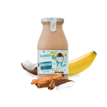 S&F BIO Smoothie Banane, Noix de Coco & Cannelle 200ml