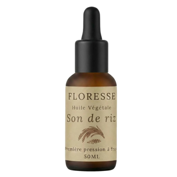 Huile Végétale de Son de riz BIO - 50 ML 