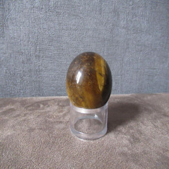 Sphère en oeil du tigre poli