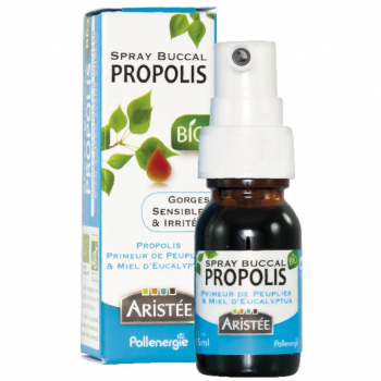 Spray propolis extra forte et miel BIO - 15 ml