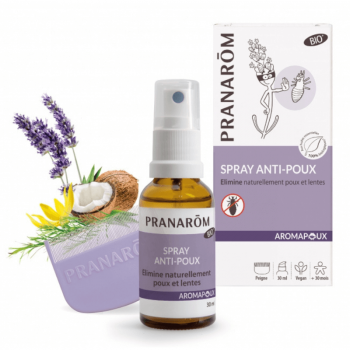 Spray anti-poux + Peigne - Pranarôm - 30 ml