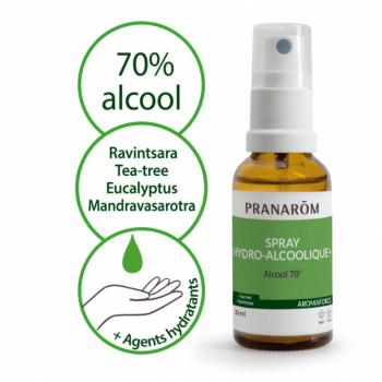 Spray hydro-alcoolique - Tea Tree/Ravintsara - Pranarom - 30ml