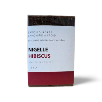 Savon surgras Exfoliant Nigelle/Hibiscus 
