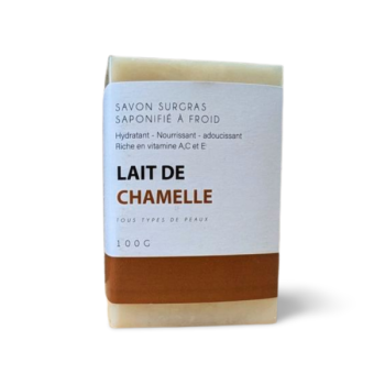 Savon surgras au lait de chamelle 