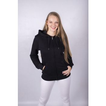 SWEAT-SHIRT Femme à capuche zippe coton BIO KY-KAS
