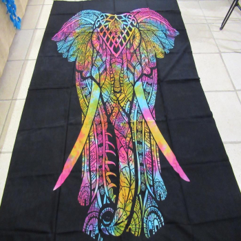 Tenture indienne "éléphant"
