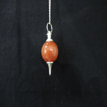 Pendule Tera en cornaline