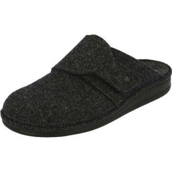 FINN COMFORT Feutre Sabot Classic Anthracite talon 12 mm - cousue main