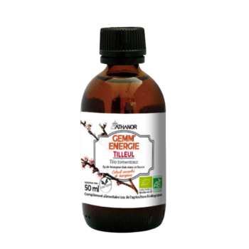Bourgeons de tilleul 50 ml Gemm’Energie Athanor BIO