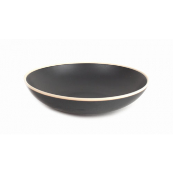 Assiette à servir pure noir 28cm