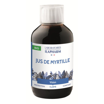 Jus de Myrtille BIO - Clarté visuelle - Bouteille de 250 ml