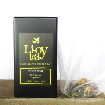 Trésor russe - thé noir goût russe - boite 80g