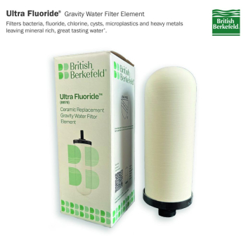 Cartouche Ultra fluoride BRITISH BERKEFELD pour filtre à gravité