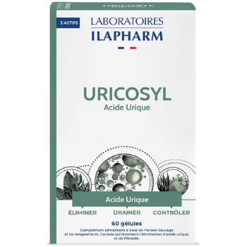 Uricosyl - Eliminez l'acide urique - 60 gélules