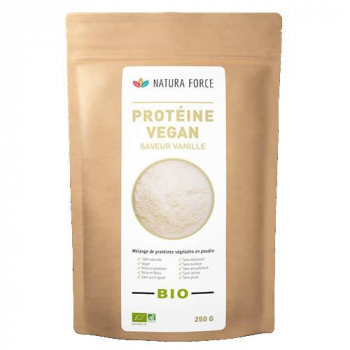 Protéine vegan bio vanille