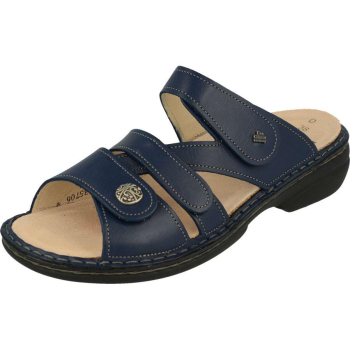 FINN COMFORT Mule Soft bleu marine chaussant large pointure 34 au 43