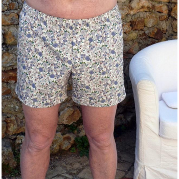 Caleçon homme coton écologique Violette