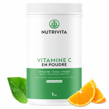 Vitamine C pure en poudre - Acide L(+) Ascorbique - 1kg