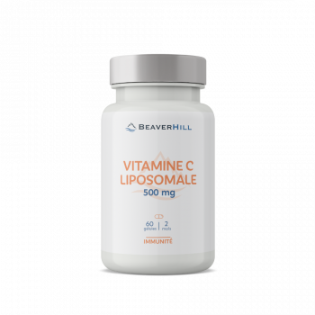 Vitamine C liposomale 500 mg - Immunité, Antioxydant, Vitalité