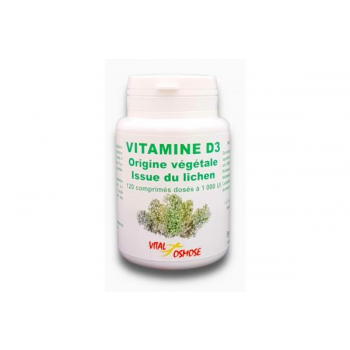 Vitamine D3 d'origine naturelle issue de l'extrait de lichen