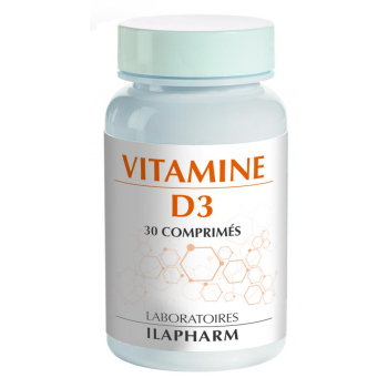 Vitamine D3 - Absorption du calcium - 30 comprimés