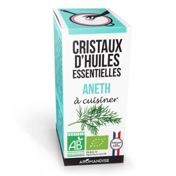 Cristaux d'huiles essentielles Aneth bio 10g