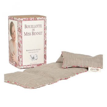 Bouillotte de Miss Bennet (bouillotte de lin) - Mille Oreillers
