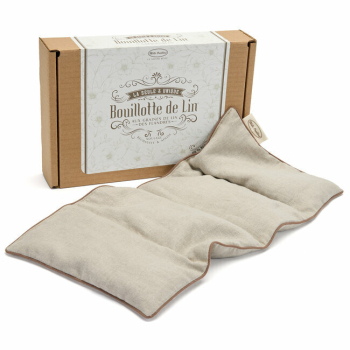 Bouillotte de lin ® "La Seule et Unique" - Réchauffe et Apaise