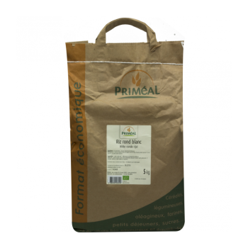 Riz rond blanc bio VRAC RHD 5 kg