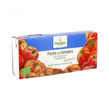 Purée de tomates bio