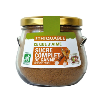 Sucre complet de canne en poudre dans SUCRIER bio & équitable