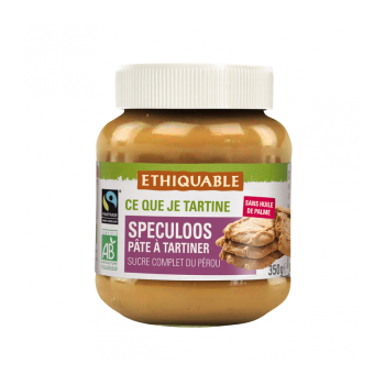 Pâte à tartiner aux speculoos bio & équitable