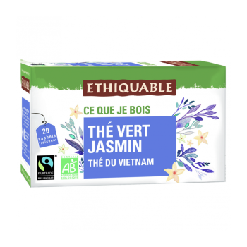 Thé vert jasmin bio & équitable