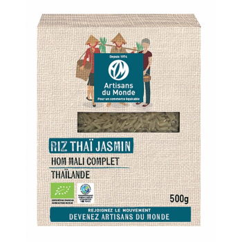 Riz Thaï Jasmin Complet HOM MALI bio et équitable