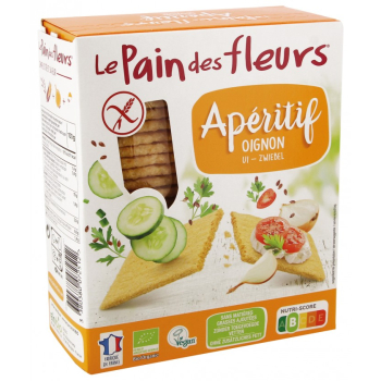 Tartines apéritif à l'oignon Bio