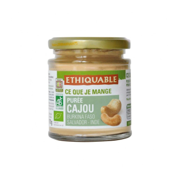 Purée de noix de cajou bio & équitable