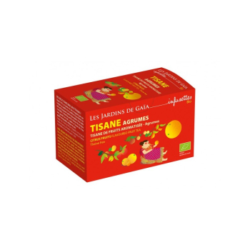 Tisane Agrumes - Tisane de fruits aromatisée Agrumes bio