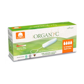 Tampons Super Plus Sans Applicateur - VEGAN