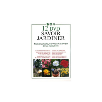 Coffret 12 DVD Savoir jardiner