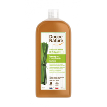 Shampooing Douche des familles Lemongrass bio et équitable