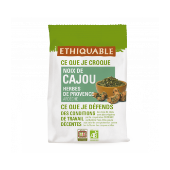 Noix de Cajou Herbes de Provence  bio & équitable