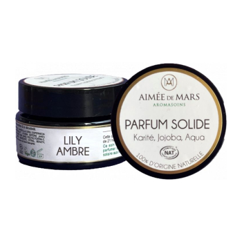 Parfum Solide LILY AMBRE - Cosmos Natural