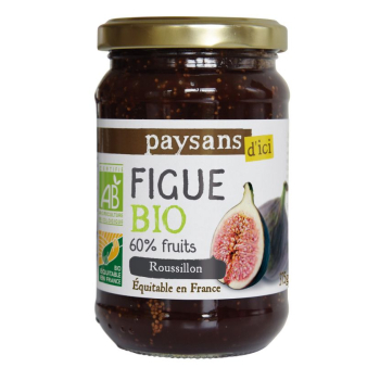 Confiture extra Figue bio & équitable