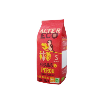 Café PEROU en grains bio et équitable 500 g