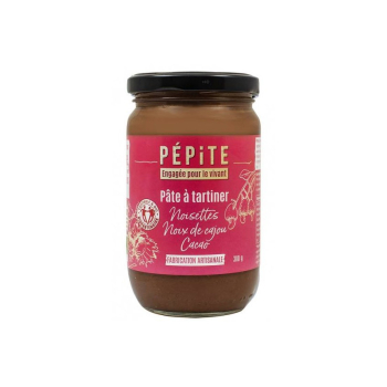 Pâte à tartiner 75% de noix bio & équitable