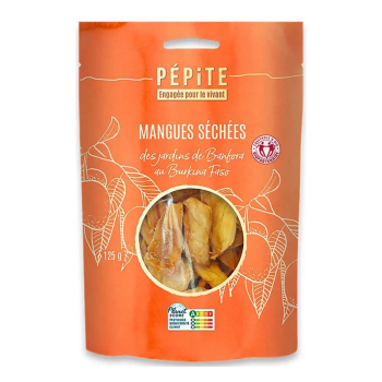 Mangues séchées des jardins de Banfora Bio 125 g